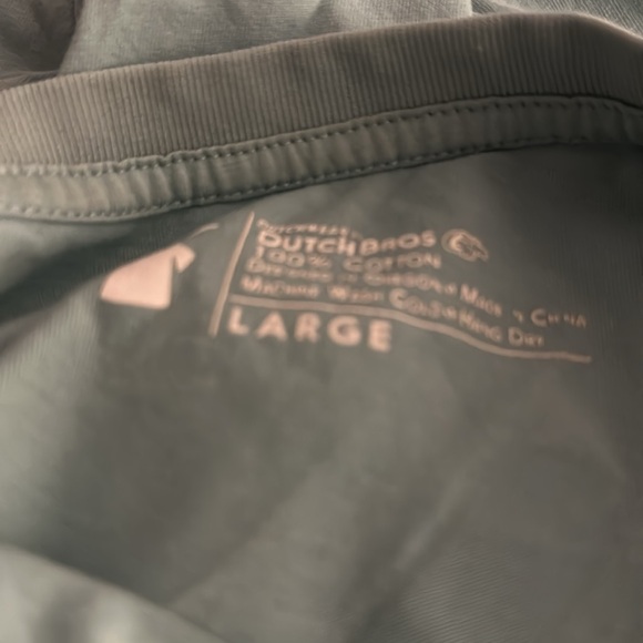 Dutch Bros Light Blue Windmill Short Sleeve T SMALL+MEDIUM+LARGE+XL+XXL DB 1992 - Picture 6 of 8